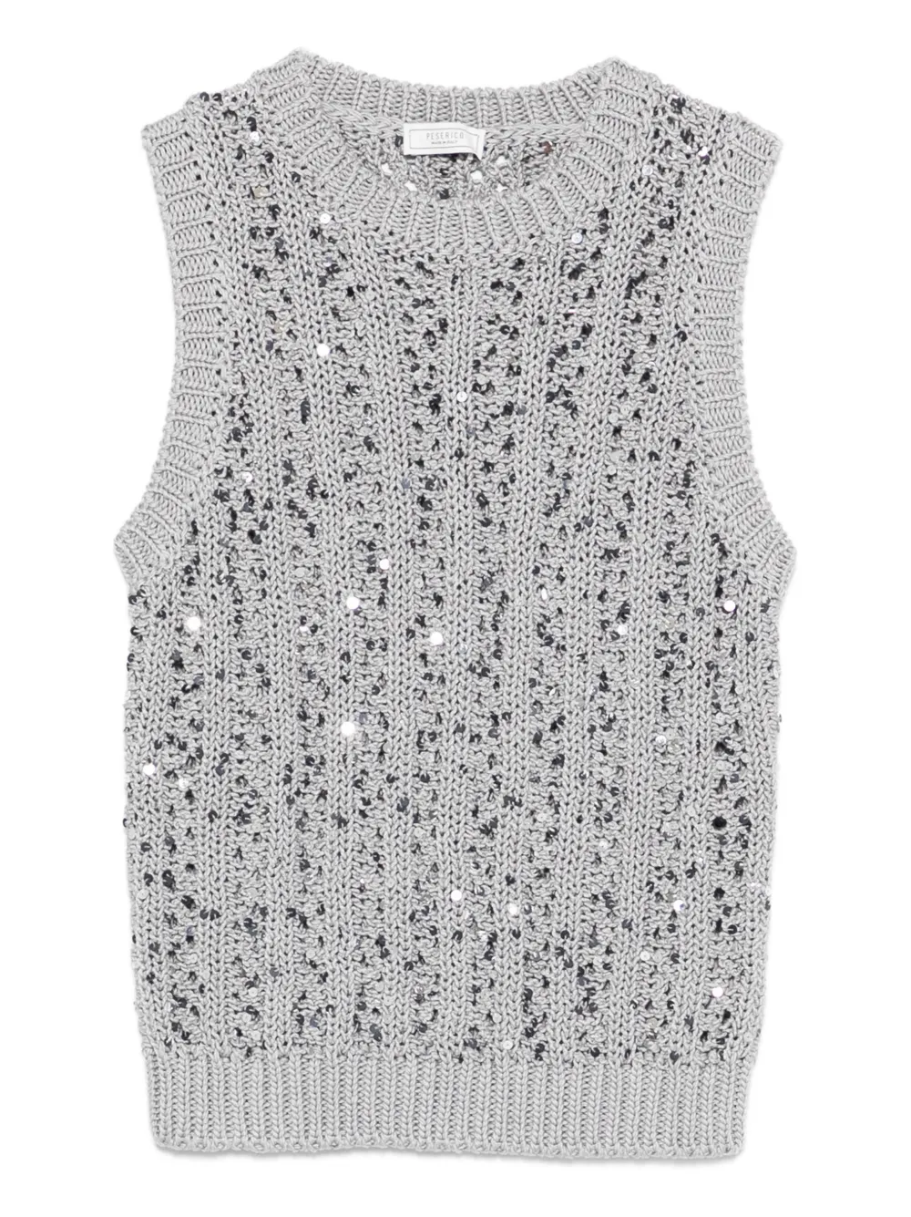 Peserico sequin knitwear - Grau