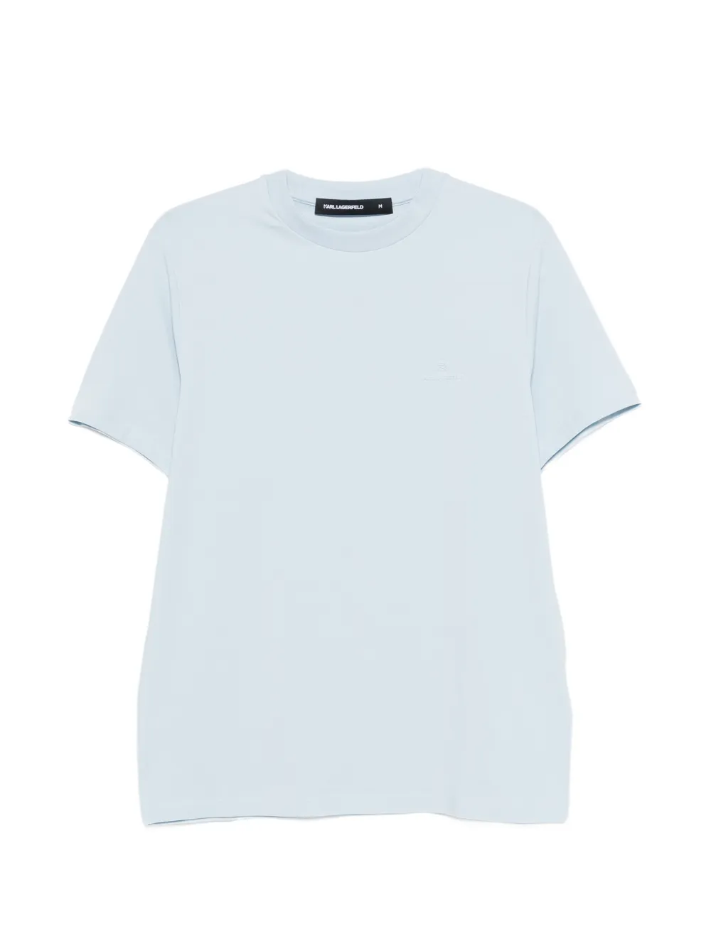 Karl Lagerfeld T-shirt con logo - Blu