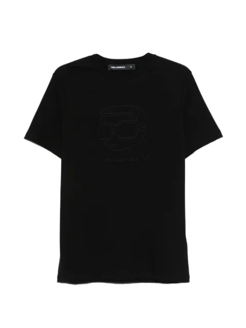Karl Lagerfeld playera con motivo del logo