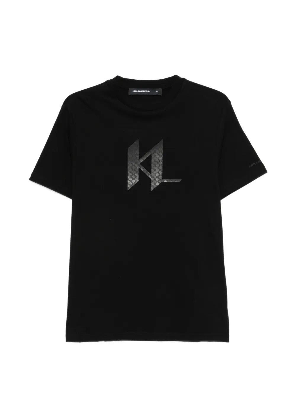 Karl Lagerfeld T-shirt con logo - Nero