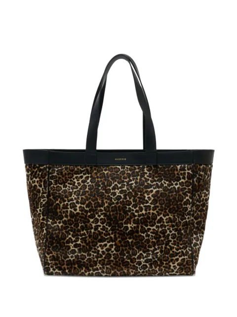 ANINE BING medium Rio leopard-pattern tote bag