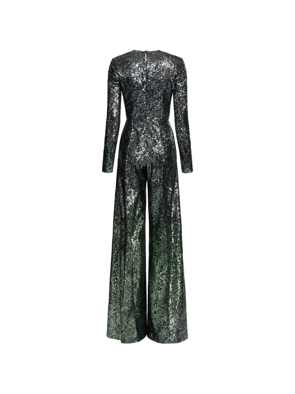Elie Saab Jumpsuit met V-hals Groen