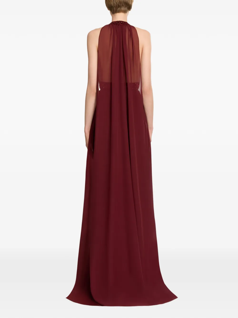  Elie Saab Robe Elie Saab à Ornements - Rouge 