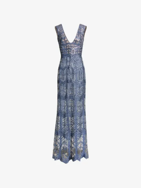 Elie Saab sequin-embellished maxi dress