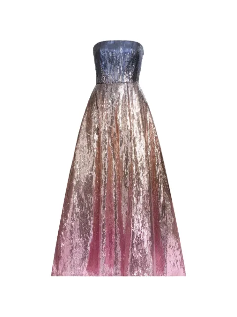 Elie Saab sequin-embellishment maxi dress