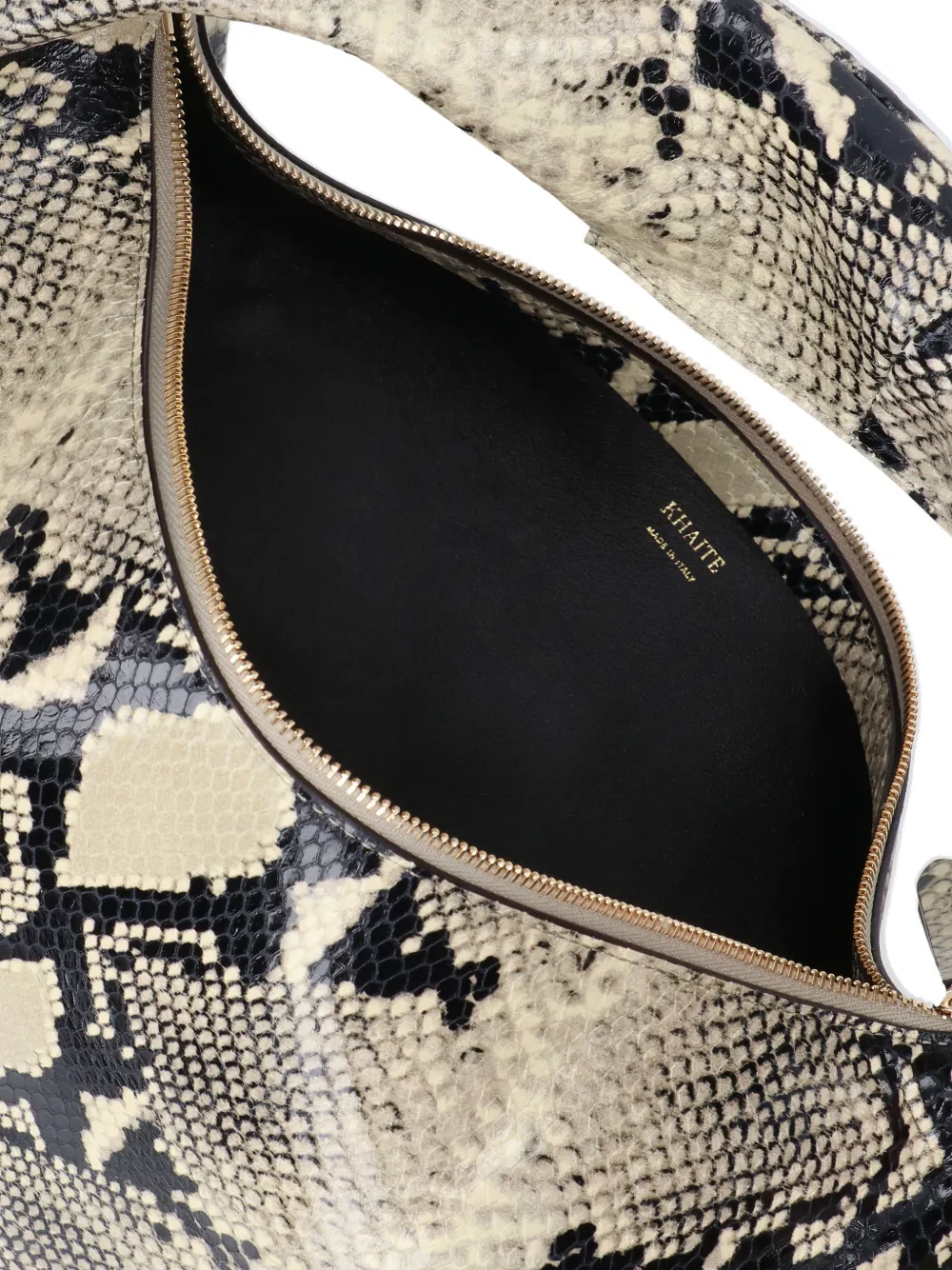 medium Olivia snakeskin-pattern shoulder bag