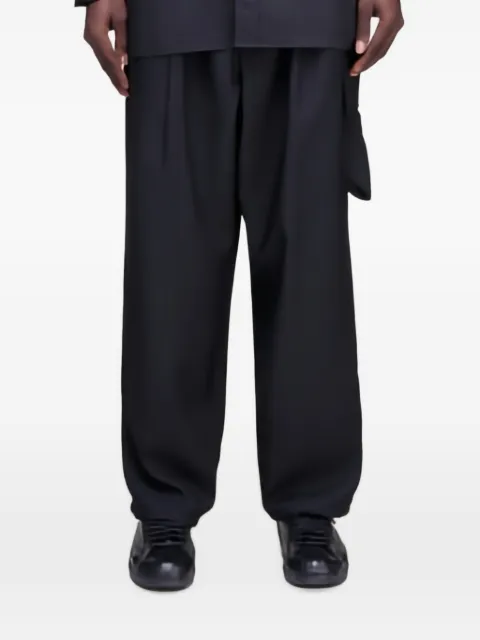 Y-3 Pantaloni cargo con vita elasticizzata