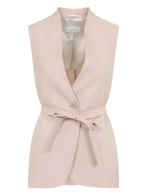 Peserico vest med bæltedetalje