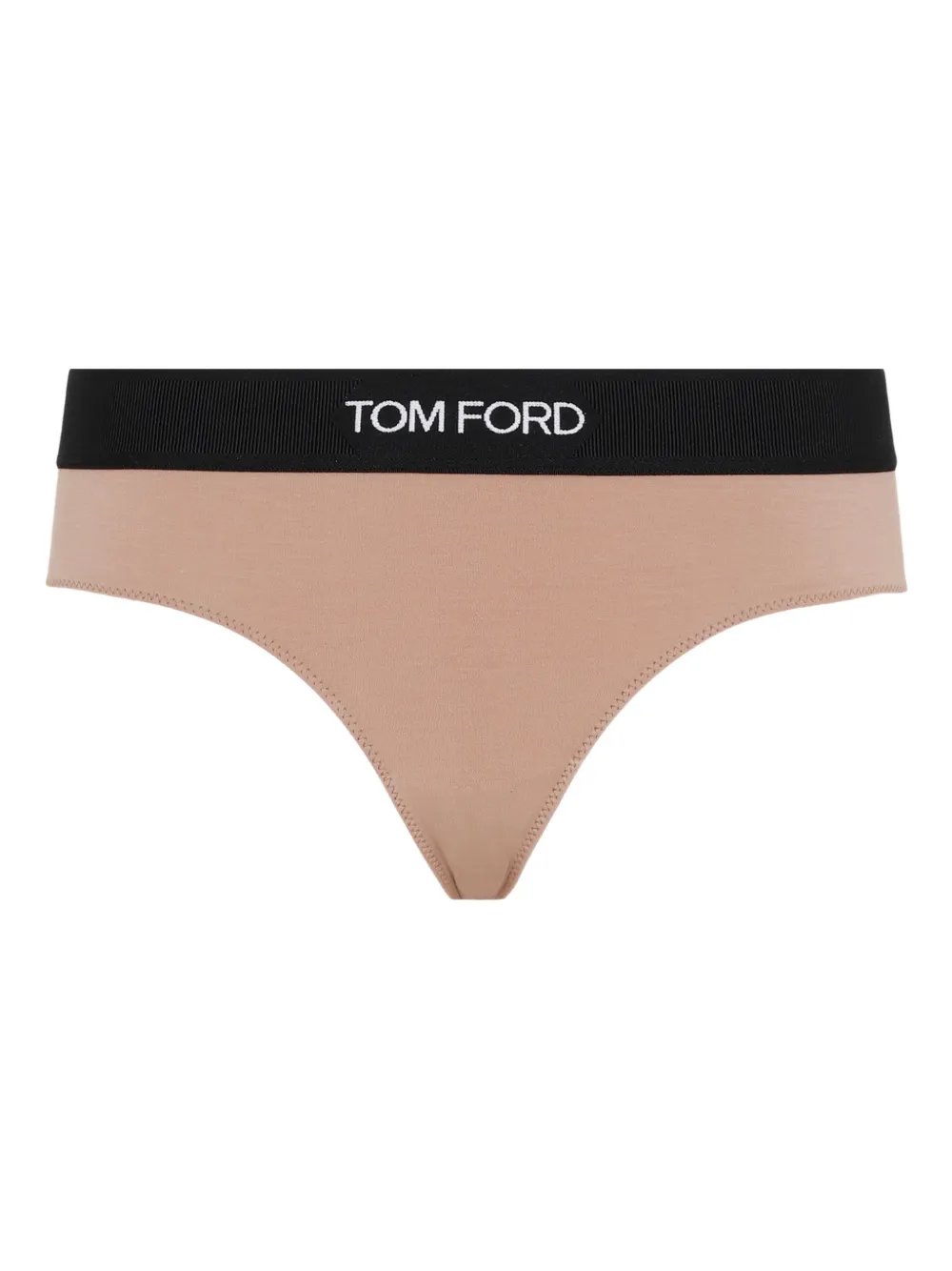TOM FORD Perizoma con logo - Toni neutri