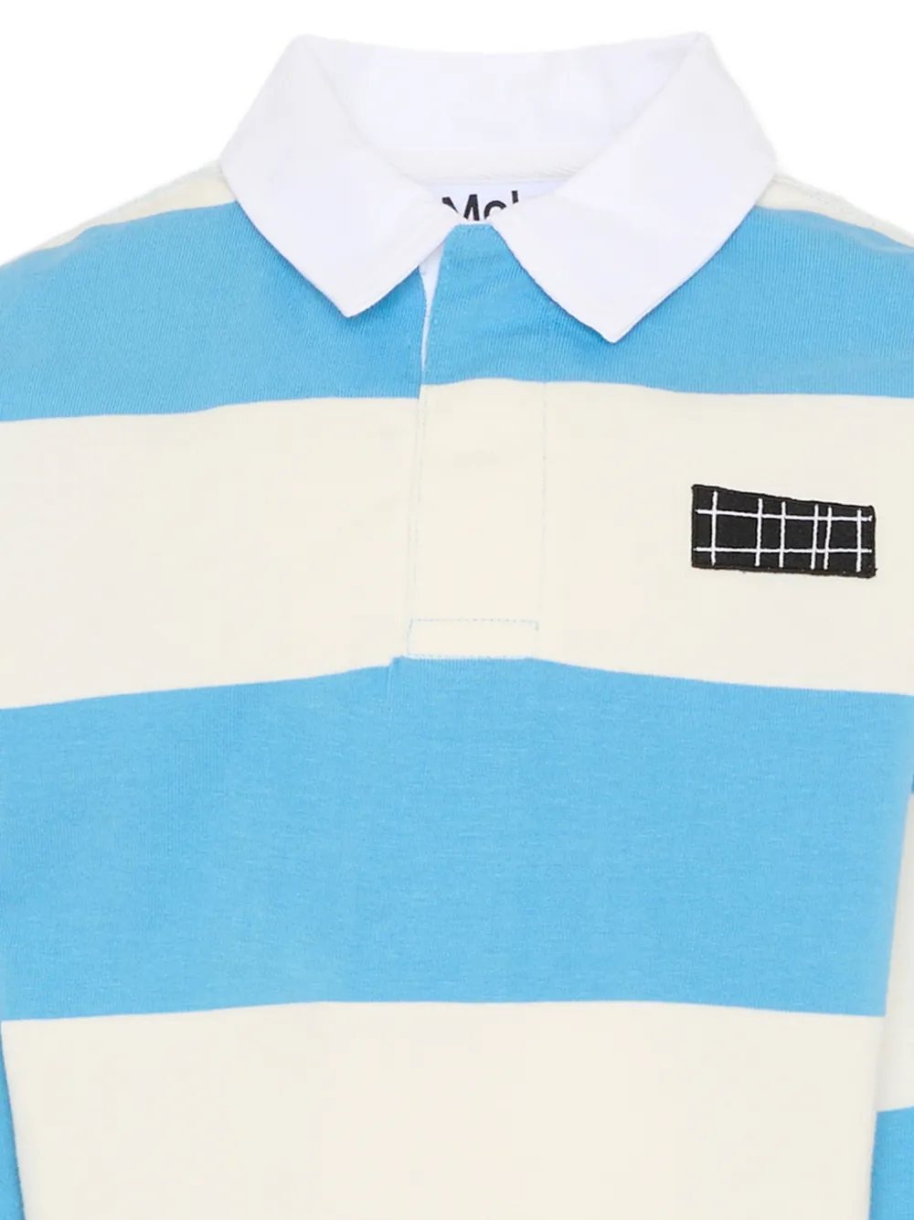 Molo Relz gestreept poloshirt Blauw