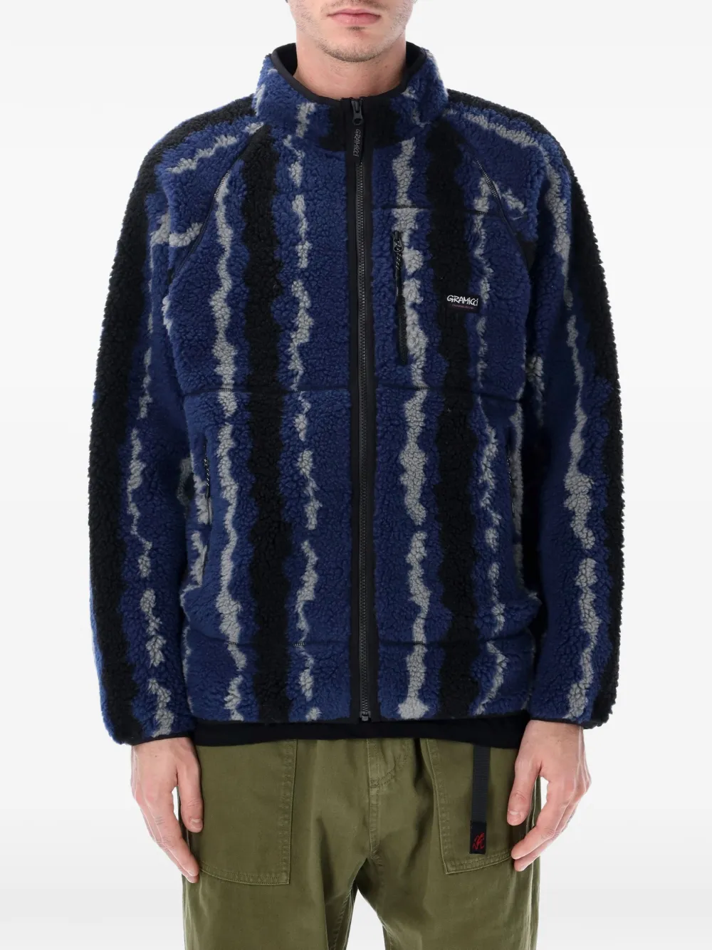 Gramicci ripple sherpa jacket - Blu