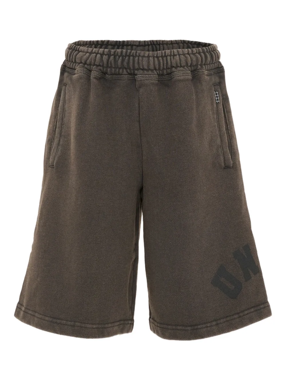 Molo letter track shorts - Grigio