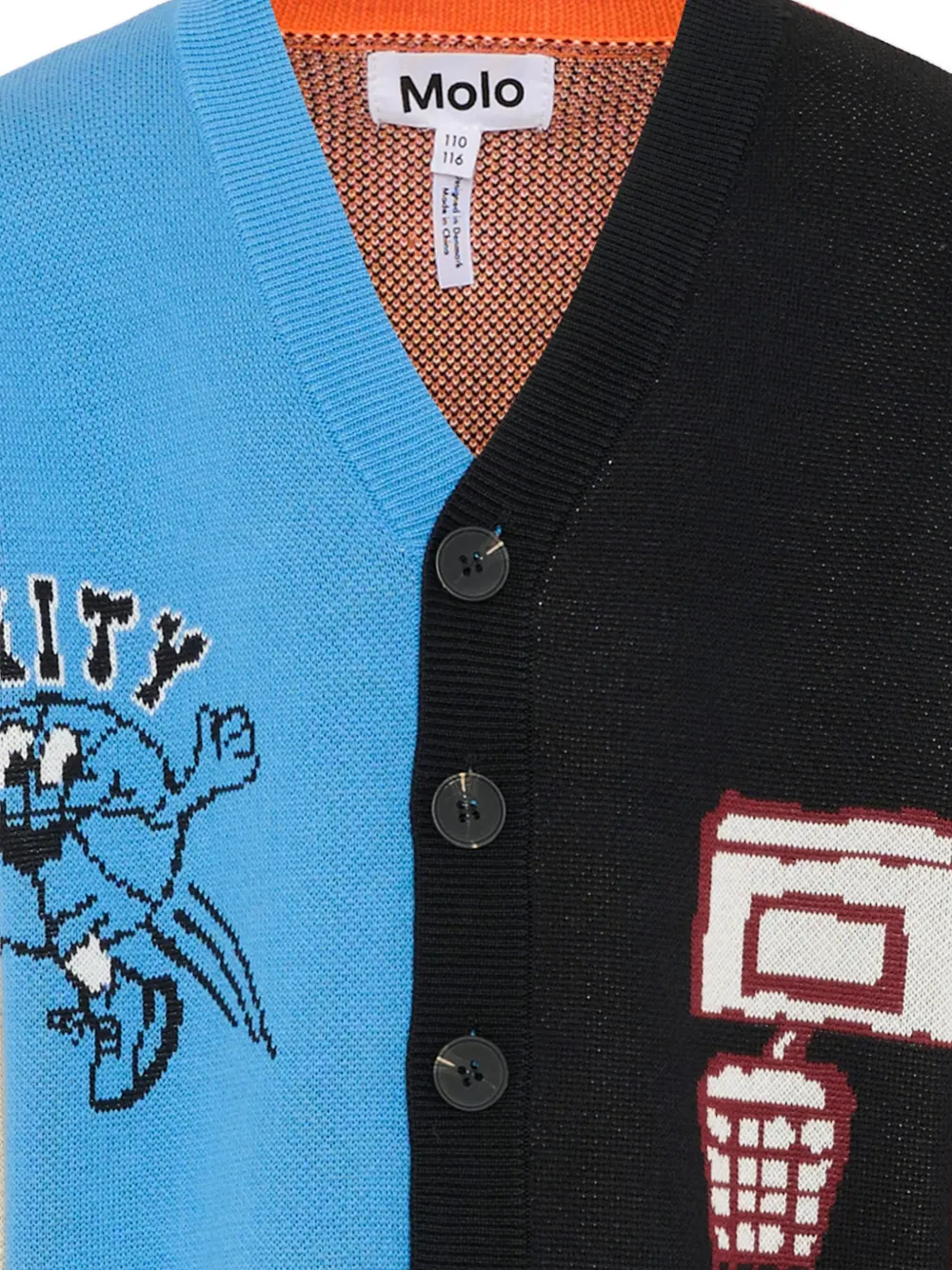 Molo Cardigan Burt - Bleu 