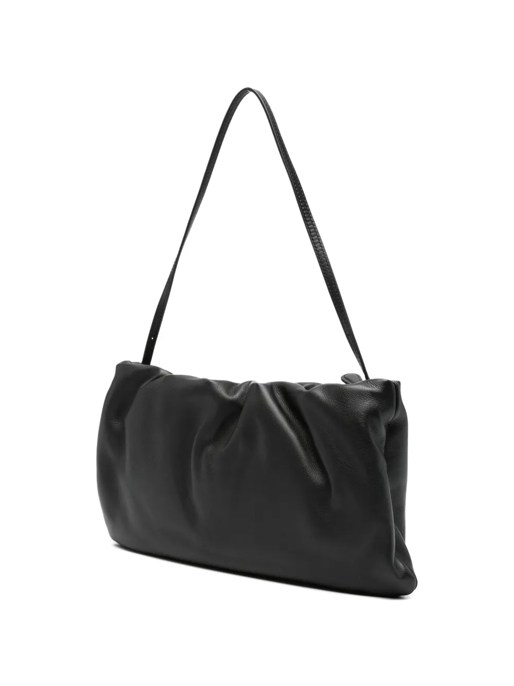 The Row レザーショルダーバッグ | ブラック | FARFETCH JP