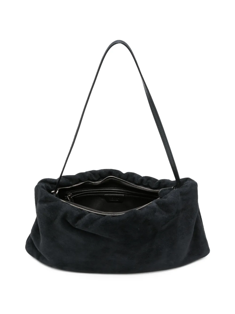The Row XL Bourse レザーショルダーバッグ | ブルー | FARFETCH JP