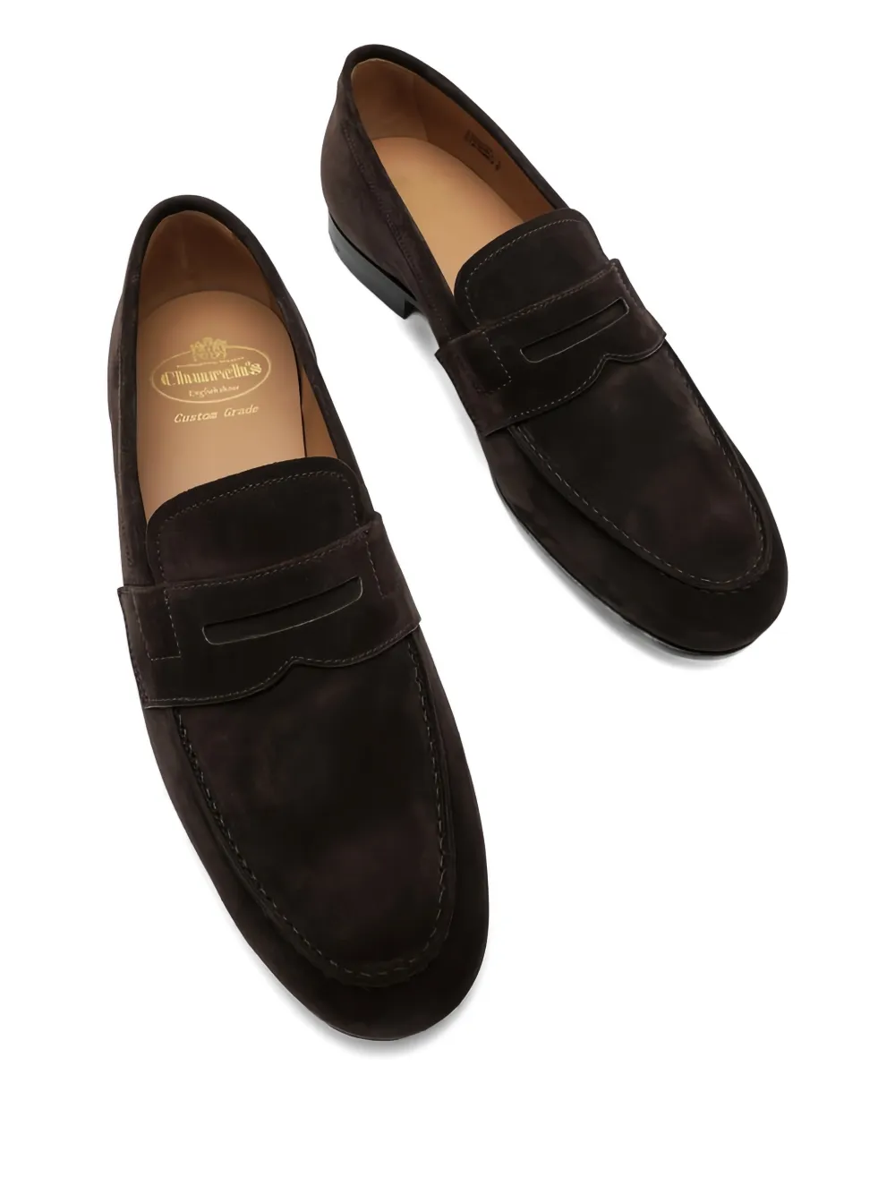 Church's Heswall loafers met ebony bandje Bruin