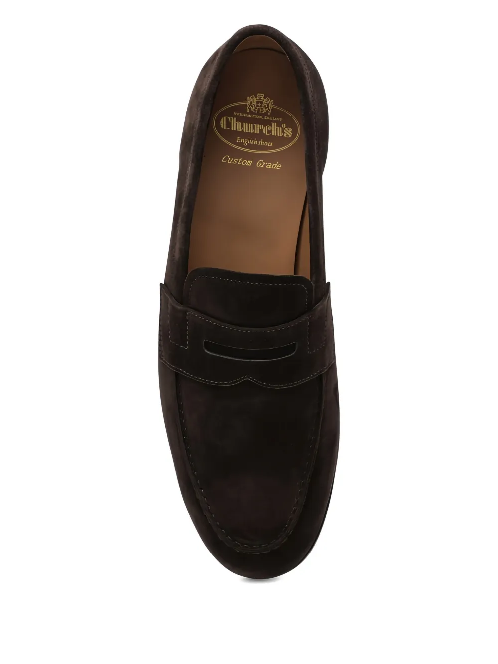 Church's Heswall loafers met ebony bandje Bruin