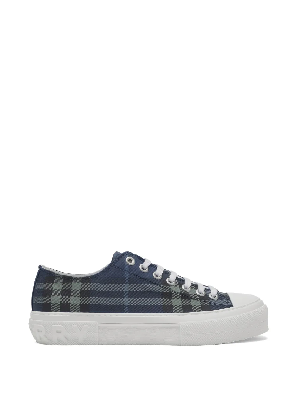 Burberry Sneakers River Check - Blu