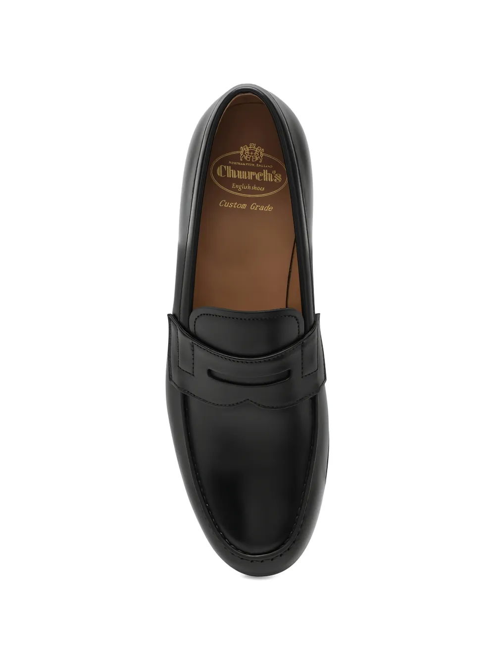 Church's Heswall loafers met penny-bandje Zwart