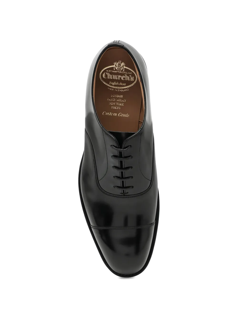 Church's Leren Oxford schoenen Zwart