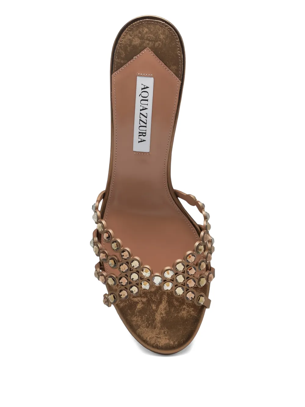 Aquazzura Tequila embellished sandals Bruin