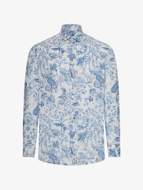 ETRO camisa con estampado floral