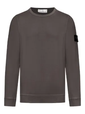 Stone Island ラグランスリーブ スウェットシャツ | グレー | FARFETCH JP