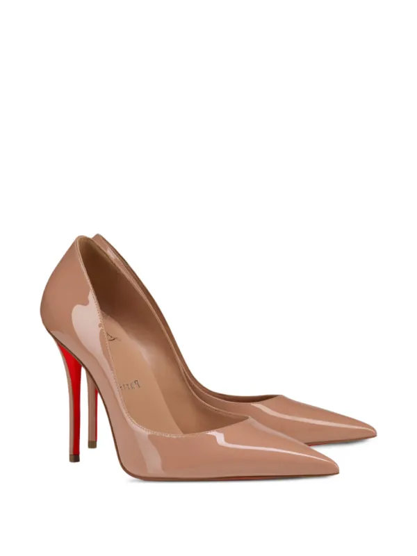 Christian Louboutin Kate Miss z Pointed Pumps | Neutrals | FARFETCH
