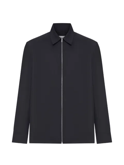 Jil Sander zip cotton shirt