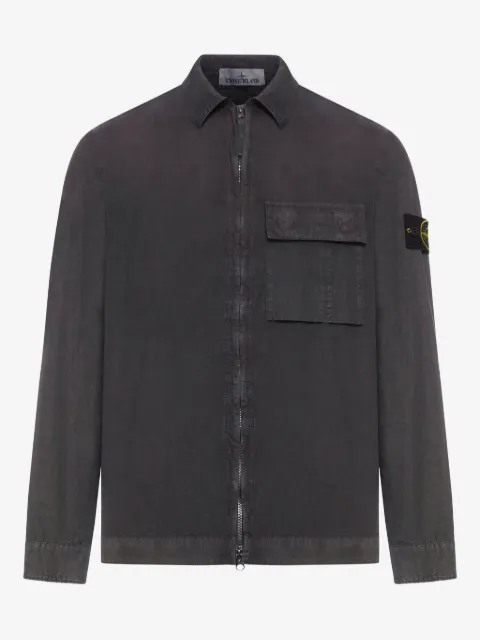 Stone Island Giacca-camicia con zip