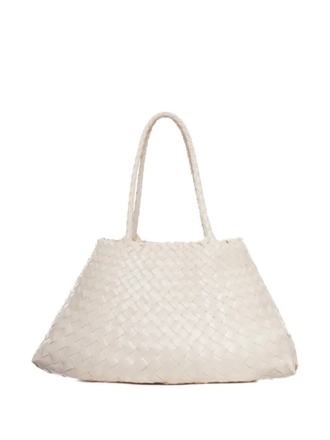 DRAGON DIFFUSION big Santa Croce braided-handle tote bag