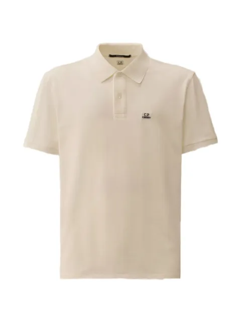 C.P. Company playera tipo polo con logo