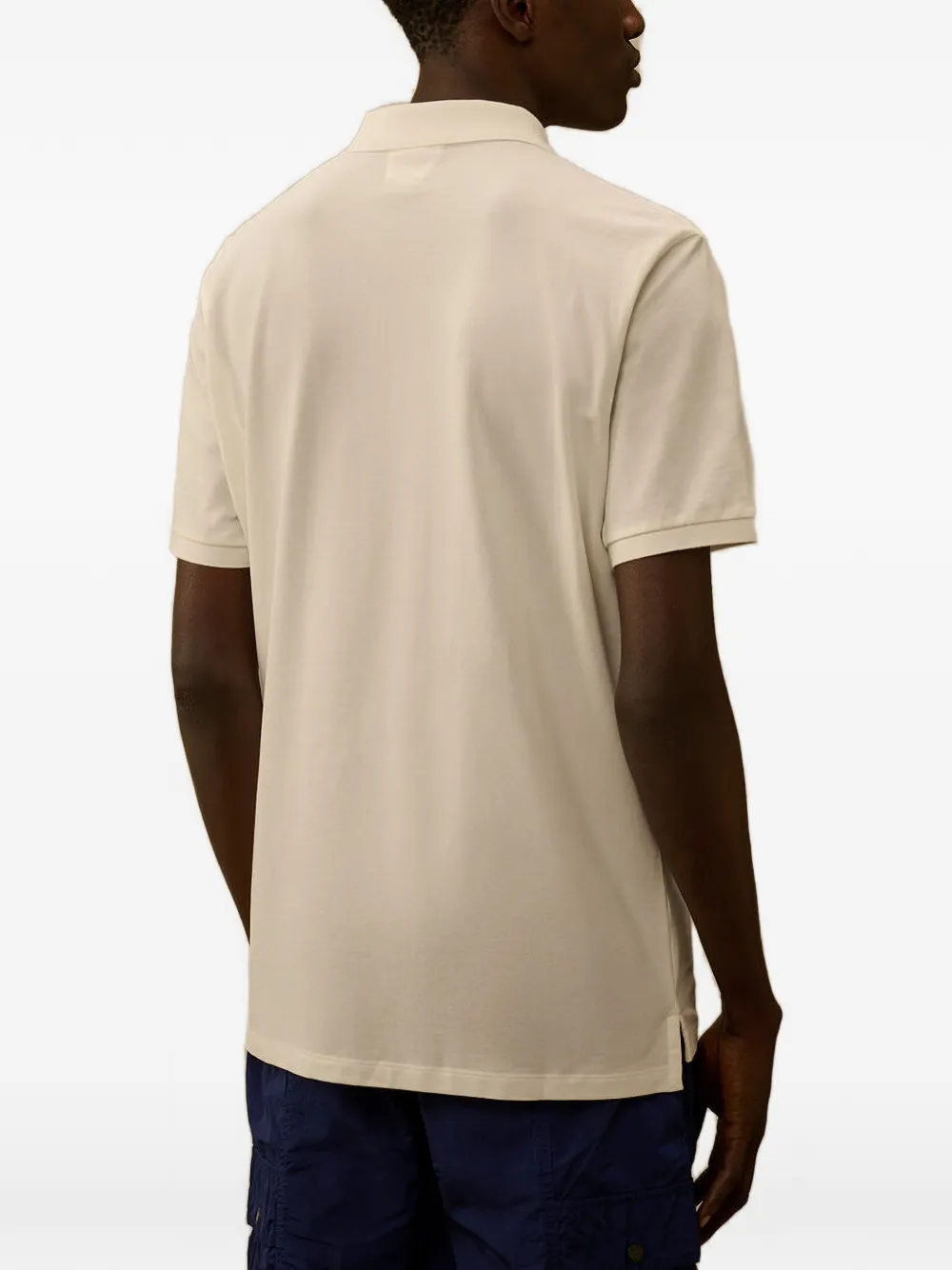 C.P. Company Poloshirt met logo Wit