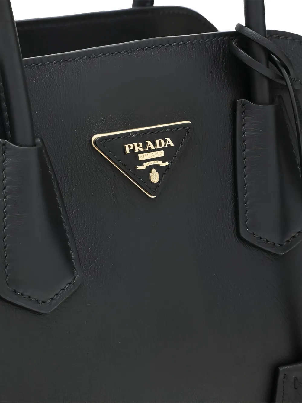 Prada Shopper met logo Zwart