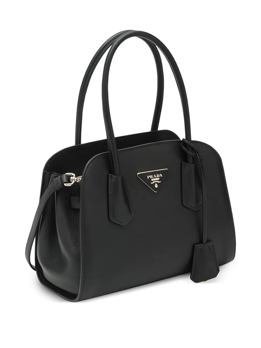 Prada Shopper met logo Zwart