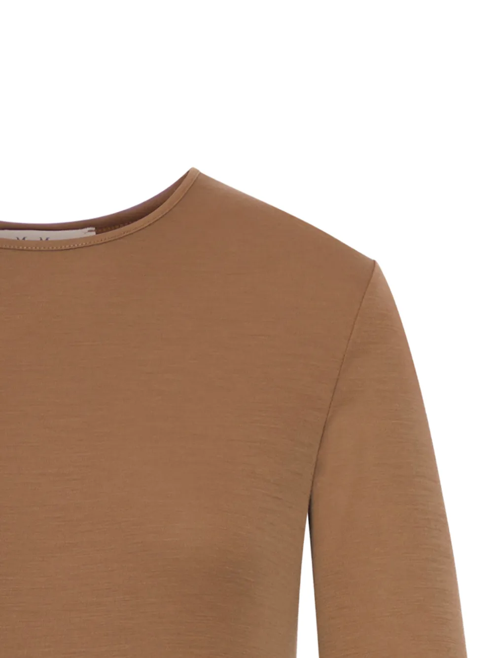 Max Mara Trui met knoopdetail Bruin