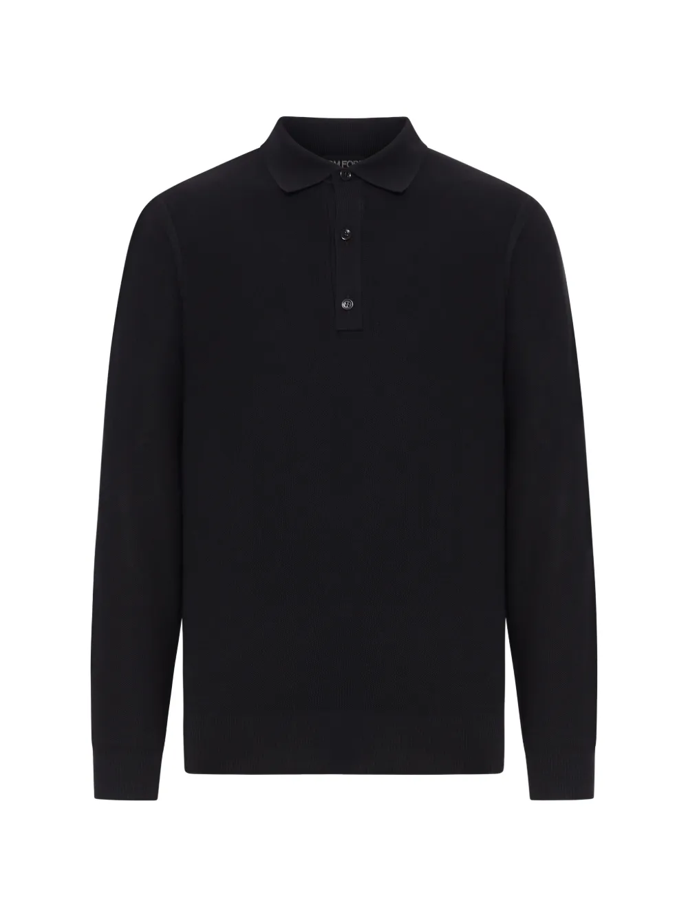 TOM FORD half-button polo shirt - Nero