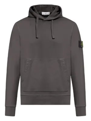 Felpa Uomo Con Cappuccio E Tasca A Marsupio – Shinefuture – Grigio Scuro – Taglia M – 65% Cotone, 35% Poliestere – Casual