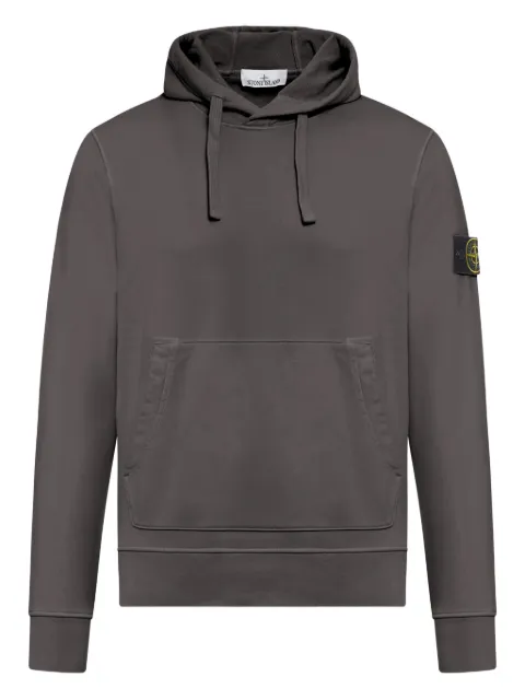 Stone Island hættetrøje med kængurulomme og snoretræk