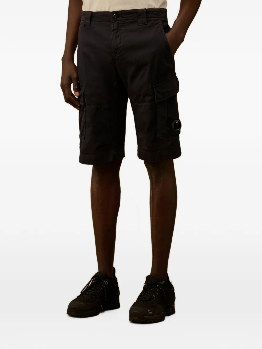C.P. Company Cargo shorts Blauw