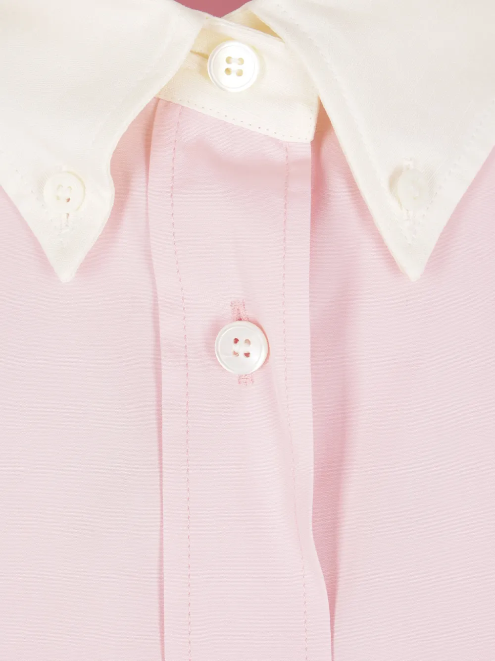 Miu Blouse met kraag Roze