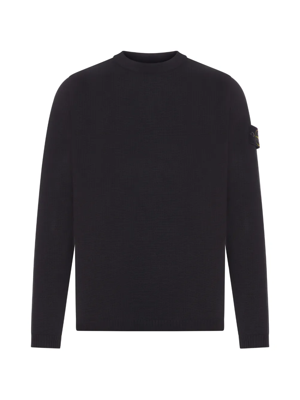 Stone Island Compass-badge crew-neck sweater - Nero