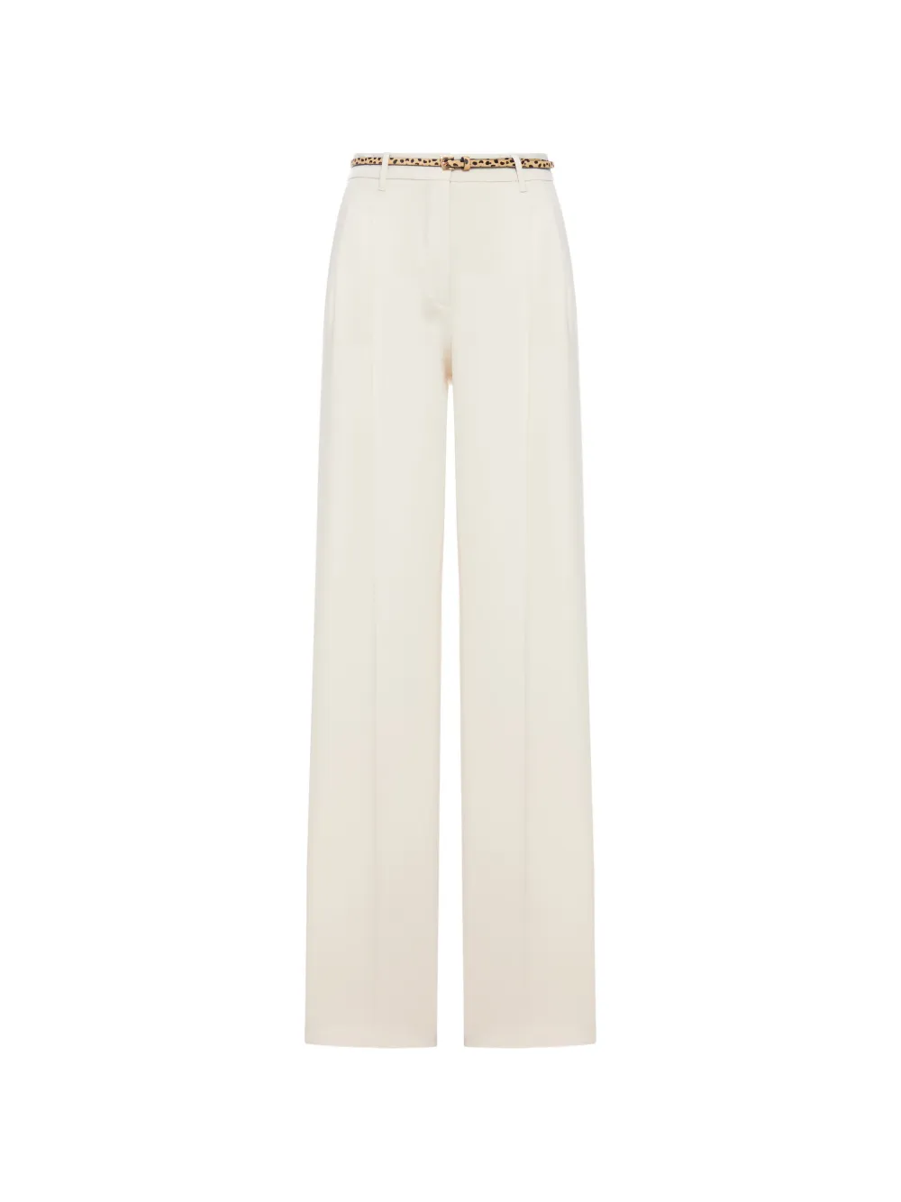 Max Mara belt flared trousers - Nude