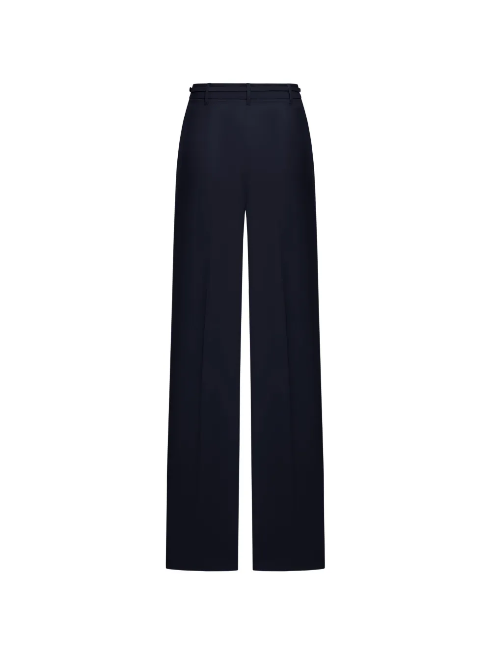 Max Mara belt palazzo pants - Blauw