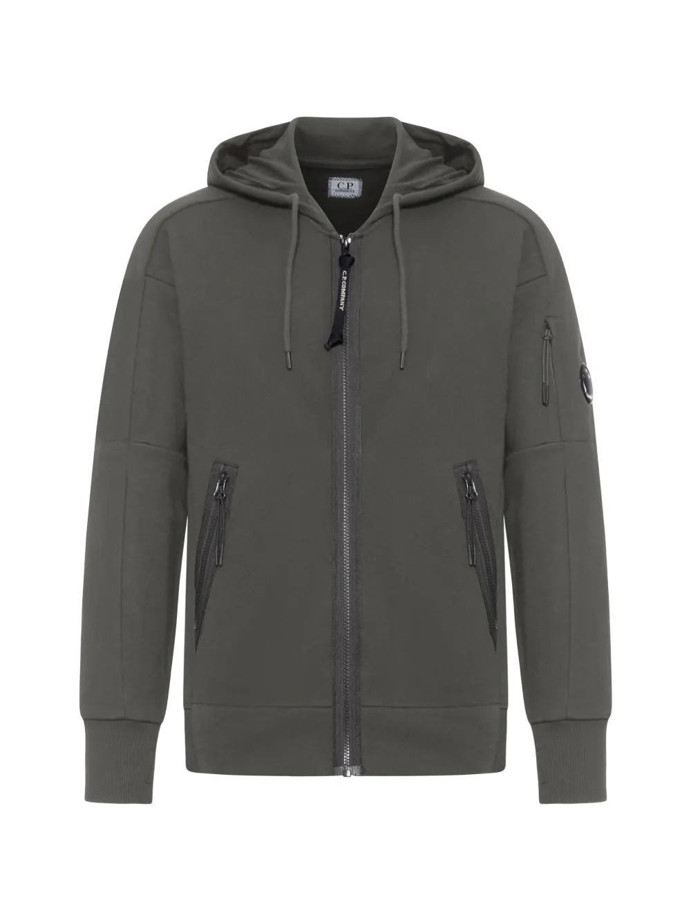 C.P. Company zip hoodie - Grigio