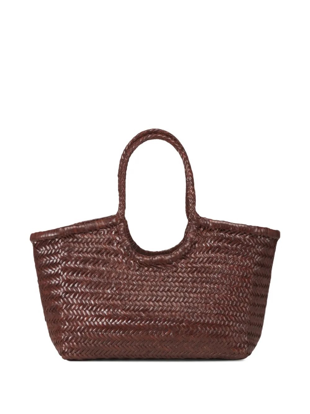 DRAGON DIFFUSION Nantucket Big handwoven tote bag - Bruin