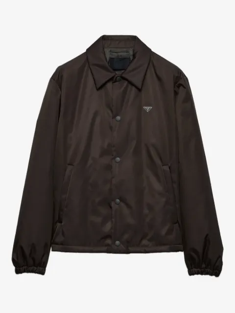 Prada triangle-logo jacket