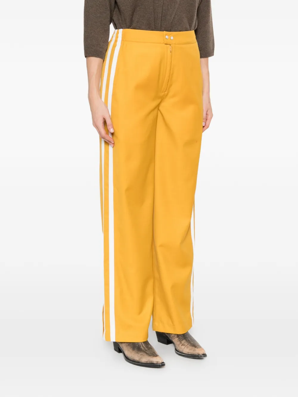  6397 Stripe Trousers - Yellow 