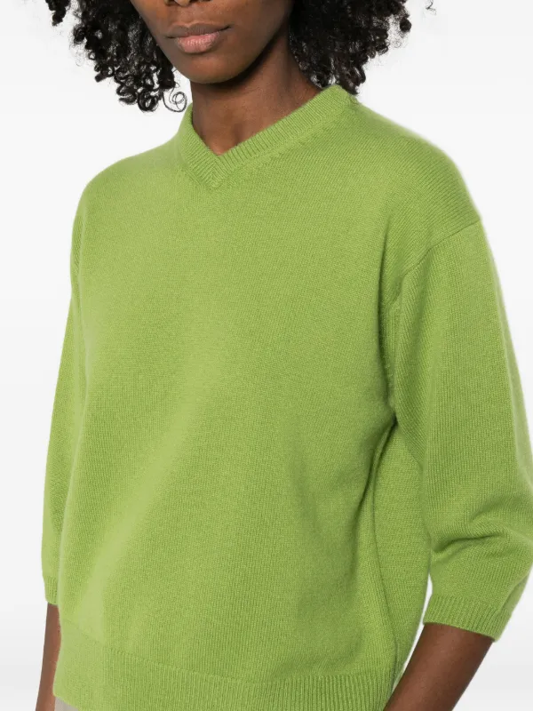 6397 V-neck Sweater | Green | FARFETCH