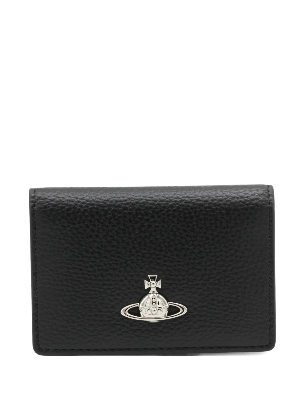 Vivienne Westwood Orb-plaque wallet - Nero